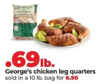 George's chicken leg quarters