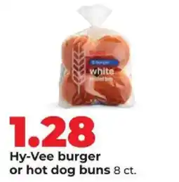 Hy-Vee Hy-Vee burger or hot dog buns offer