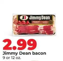 Hy-Vee Jimmy Dean bacon offer