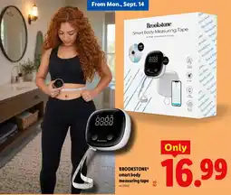 Lidl Brookstone smart body measuring tape offer