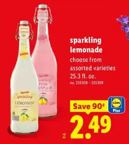 Lidl Liz Lemonade Sparkling Lemonade offer