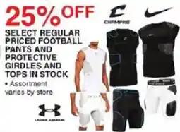 Dunham's Sports Champion Select Regular Priced Football Pants and Protective Girdles and Tops offer