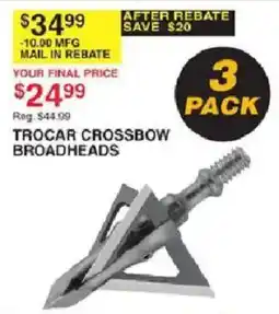 Dunham's Sports Trocars crossbow broadheads offer