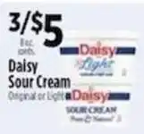 Pioneer Supermarkets Daisy sour cream offer