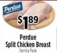 Pioneer Supermarkets Perdue split chicken breast offer