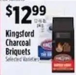 Pioneer Supermarkets Kingsford charcoal briquets offer