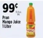 Pioneer Supermarkets Pran mango juice offer