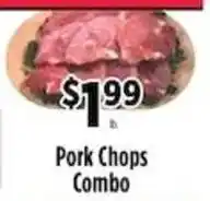 Pioneer Supermarkets Pork Chops Combo offer