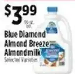Pioneer Supermarkets Blue Diamond Almond Breeze Almondmilk offer