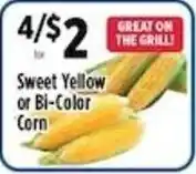 Pioneer Supermarkets Sweet Yellow or Bi-Color Corn offer