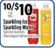 Pioneer Supermarkets Sparkling Ice Sparkling Water offer