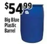 Pioneer Supermarkets Big Blue Plastic Barrel offer