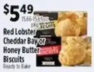 Pioneer Supermarkets Red Lobster Cheddar Bay or Honey Butter Biscuits offer