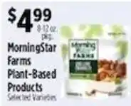 Pioneer Supermarkets Morningstar Farms Plant-Based Products offer