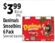 Pioneer Supermarkets Danimals Smoothies offer