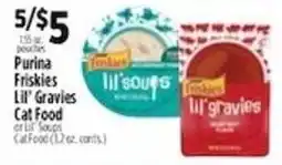 Pioneer Supermarkets Purina Friskies Lil' Gravies Cat Food offer