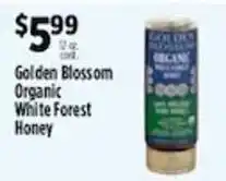 Pioneer Supermarkets Golden Blossom Organic White Forest Honey offer