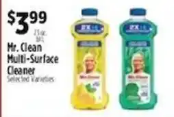 Pioneer Supermarkets Mr. Clean Multi-Surface Cleaner offer