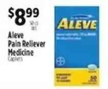 Pioneer Supermarkets Aleve Pain Reliever Medicine Caplets offer