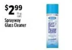Pioneer Supermarkets Sprayway glass cleaner offer