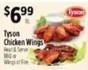 Pioneer Supermarkets Tyson Chicken Wings offer