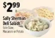 Pioneer Supermarkets Sally Sherman Deli Salads offer