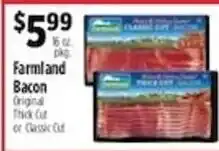 Pioneer Supermarkets Farmland Bacon offer