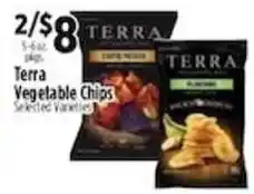 Pioneer Supermarkets Terra Vegetable Chips offer