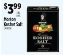 Pioneer Supermarkets Morton Kosher Salt offer