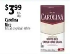 Pioneer Supermarkets Carolina rice extra long grain white offer