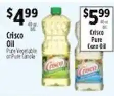Pioneer Supermarkets Crisco Oil offer