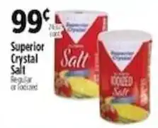 Pioneer Supermarkets Superior Crystal Salt offer