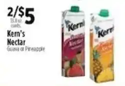 Pioneer Supermarkets Kern's Nectar offer