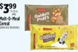 Pioneer Supermarkets Malt-O-Meal Cereal offer