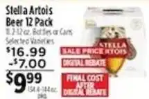 Pioneer Supermarkets Stella Artois Beer offer