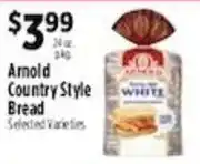 Pioneer Supermarkets Arnold Country Style Bread offer