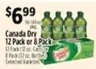 Pioneer Supermarkets Canada Dry offer