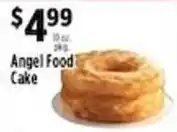 Pioneer Supermarkets Angel Food Cake offer