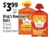Pioneer Supermarkets King's Hawaiian Rolls offer