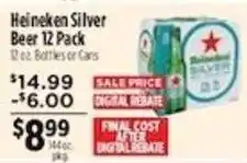 Pioneer Supermarkets Heineken Silver Beer offer