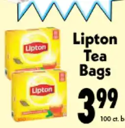 Marino's Supermarket Lipton Tea Bags offer