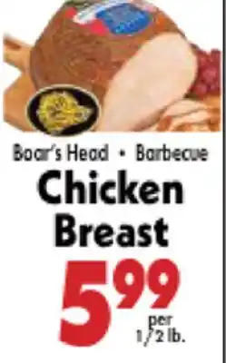 Marino's Supermarket Boar's Head • Barbecue Chicken Breast offer