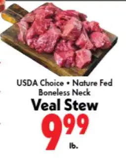 Marino's Supermarket USDA Choice • Nature Fed Boneless Neck Veal Stew offer
