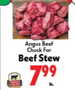 Marino's Supermarket Angus Beef Chuck For Beef Stew offer