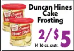 Marino's Supermarket Duncan Hines Cake Frosting offer