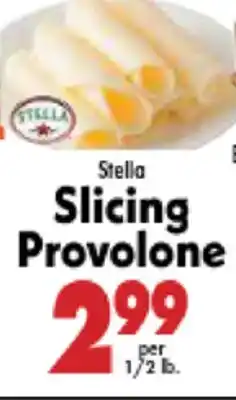 Marino's Supermarket Stella Slicing Provolone offer