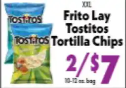 Marino's Supermarket Frito Lay Tostitos Tortilla Chips offer