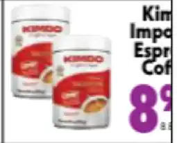 Marino's Supermarket Kimo Impo Espresso Coffee offer