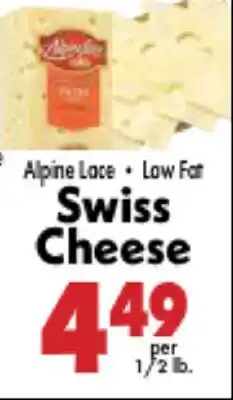 Marino's Supermarket Swiss Cheese offer
