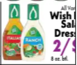 Marino's Supermarket Wish Bone Salad Dressing offer
